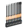 toolant Impact Hex Head Allen Wrench Drill Bit Set 10pcs Metric 14 HexShank S2 Steel Hex Bits Set CNC Machined Tips with Magnetism 4 Long with Storage Box
