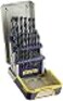 IRWIN Tools Black Oxide Metal Index Drill Bit Set with Case 29Piece 3018004