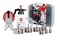Rubi KIT Easy GRES Plus Complete Diamond Drill Bit Set with MULTIDRILL Guide Water Tank and 7 Precision Bits for Ceramic Tiles Marble Granite and Glass Professional Grade Tool Kit