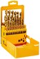 DEWALT Titanium Nitride Coated Drill Bit Set with Pilot Point 29Piece DW1369