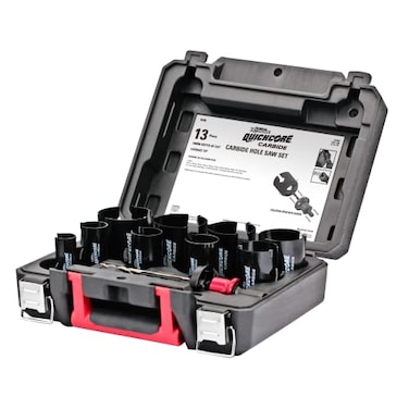 Disston Blu MOL Xtreme QuickCore TCT Hole Saw 13 pc Set E0100198