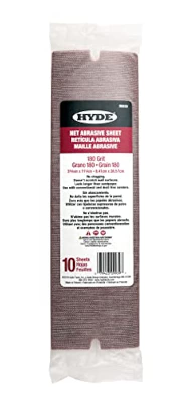 Hyde 09939 Abrasive Sanding Net Sheets 180 Grit