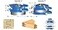 Amana Tool SC587 Carbide Tipped 3Wing Beveled Reversible Stile Rail 21332 Dia x 1 x