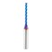 Amana Tool Up Cut Solid Carbide Spiral 2D3D Carving Router Bit 46292K Flat Bottom 010 Deg A x 18 D x 1332 x 14 Sh x 2 L x 4 Flute