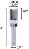 Whiteside Router Bits 3001 Template Bit with Ball Bearing
