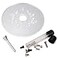 JASPER PRECISION TOOLS JASPER Unversal Router Base Plate for Trim Routers Compact Routers Plate with Screws