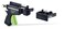 Festool 489790 FSRapid Clamp And Fixed Jaws For Guide Rail System