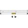 DeWalt DWS5100 12 Ripping Capacity Lightweight Aluminum DualPort Rip Guide Silver
