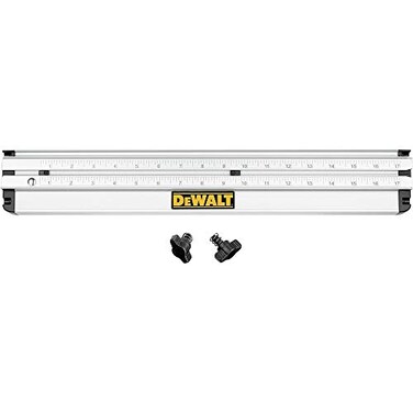 DeWalt DWS5100 12 Ripping Capacity Lightweight Aluminum DualPort Rip Guide Silver