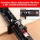 GOINGMAKE Track Saw Parallel Guide System with Mirco Adjustable Flip Stop and Zero Calibration for Woodworking Repeatable Rip Cuts for Track Saw Guide Rail Compatible with FestoolMakitaMilwaukee