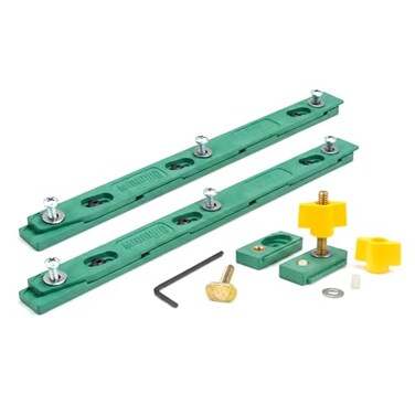Microjig Zeroplay Miter Bar for Table Saw Sled Accessories and Woodworking Tools ZP750B2S2 2Pack