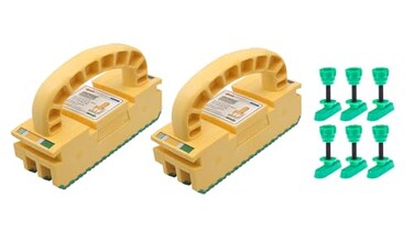 MICROJIG GRRRIPPER 2GO 3D Pushblock and Dovetail Router Bit Track Hardware for Woodworking Jointer Band and Table Saw Accessories GR2GOX2DVHL10K6 Bundle