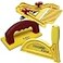Milescraft 7334 Safety Bundle Includes Feather Board Push Stick and FREE Grabber push block Ideal for use on router tables table saw jointers and even band saws Yellow