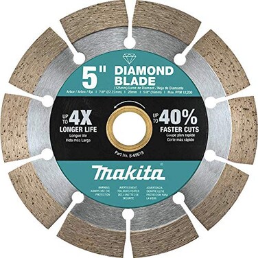 Makita B69618 5 Diamond Blade Segmented General Purpose