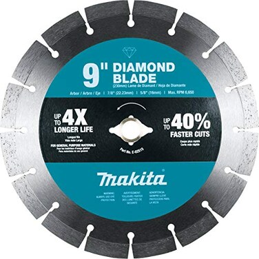 Makita E02515 9 Diamond Blade Segmented General Purpose
