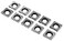 WEN BP510H 14mm HSS Replacement Spiral Planer and Jointer Blades 10 Pack