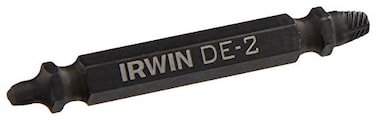 IRWIN 1876222 Impact Performance Series Grip DoubleEnded Screw Extractor Insert Bit De2