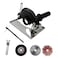 Dnyta Angle Grinder Holder 45 Degree Adjustable Cutting Machine Base Angle Grinder Accessories Shield Cover for 100125mm Adjustable Anglegrinder Bracket