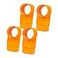 POWERTEC 70294P4 212 Integrated Blast Gate Clog Resistant Anti Gap Tapered ABS Plastic Fitting for Dust Collection Systems 4 Pack Patented
