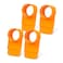 POWERTEC 70294P4 212 Integrated Blast Gate Clog Resistant Anti Gap Tapered ABS Plastic Fitting for Dust Collection Systems 4 Pack Patented