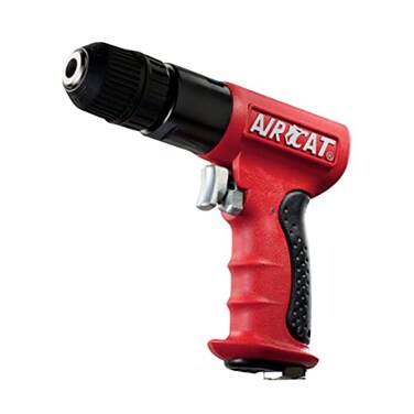 AIRCAT Pneumatic Tools 4338 6 HP 38Inch Composite Reversible Drill with Jacobs Chuck 1800 RPM
