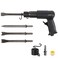 UPWOOD UWAH190 Medium Barrel Air Hammer Kit with Quick Change Retainer and 4 Chisels 258 Inch Stroke 3500 BPM Lightweight