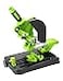 QWORK Angle Grinder Bracket Adjustable 45 Degree Clamp Angle Grinder Holder Bracket Universal Polishing Machine Pull Rod Angle Grinding Machine Stand for 100 125 or 150 Angle Grinder