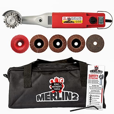 KING ARTHURâ€™S TOOLS King Arthurs Tools 10005 Merlin 2 Mini Grinder Carving Kit