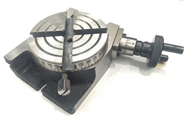 AI OMEX New Rotary Table 3 Inch 75MM Horizontal Vertical Model Milling Machine