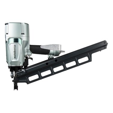 Metabo HPT Framing Nailer ProPreferred Pneumatic Power Nailer Framing Tool for Flooring Roof Decking Selectable Trigger Rafter Hook 21 2 to 314 Plastic Collated Nails NR83A5