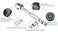 Blue Point BLUEPOINT Ratchet Drive Standard Handle QuickRelease Ratchet 38