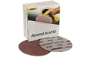 Mirka AH241040 Abranet Ace HD Net Grip Discgrey