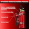 PLUSBEAM Fire Extinguisher Mount CNC Aluminum Quick Release Molle Panel Bracket Fire Extinguisher Mount Kit with 4 Adjustable Clamps for Vehicles Red