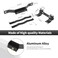 CheroCar for Dodge RAM 20092017 Fire Extinguisher Holder Mount CoPilot Seat Under Adjustable Roll Bar Fire Extinguisher Holder Accessories IronBinding 4PCS Black
