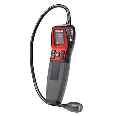 RIDGID 36163 CD100 Micro Combustible Gas Handheld Diagnostic Detector with 16 Flexible Probe and Visual Audible and Vibration Alarms