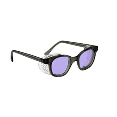 SFP Polycarbonate Sodium Flare Glass Working Spectacles Safety Frame with Permanent Side Shields