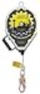 Guardian Fall Protection 10918 Halo Big Block Cable SRL 65 ft Self Retracting Lifeline with Swivel Top Swivel Hook