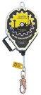 Guardian Fall Protection 10918 Halo Big Block Cable SRL 65 ft Self Retracting Lifeline with Swivel Top Swivel Hook
