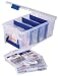 Flambeau Outdoors 4510FB Terminal Tackle File Satchel 8 Bulk Boxes for Packaged Tackle Clear