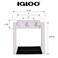 Igloo Premium Comfort Rubber Grip SwingUp Handle 2575 Qt Coolers White 1 Handle