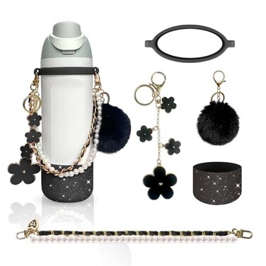 AMUSEPROFI Water Bottle Handle Strap Compatible with Owala Accessories Convenient Stylish Durable Hydration Solution for OntheGo 24oz 32oz