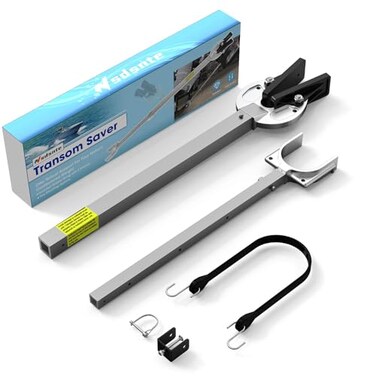SDSNTE Adjustable Transom Saver from 23 to 35 Inches Boat Motor Support with HeavyDuty Composite Head Holds Engine Roller and Trailer Mounts