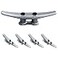 Simplified Living 6 Dock Cleats Rough Cast Hot Dipped Galvanized Iron 4 8 16 Pack 4 Pack