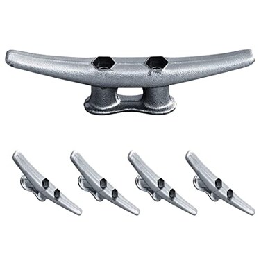 Simplified Living 6 Dock Cleats Rough Cast Hot Dipped Galvanized Iron 4 8 16 Pack 4 Pack