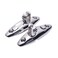 SUNOOM Boat Bimini Top Swivel Hinge316 Stainless Steel Deck Side Mount Quick Release HingeMarine Hardware AccessoriesInclude Screws Pack of 2