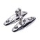 SUNOOM Boat Bimini Top Swivel Hinge316 Stainless Steel Deck Side Mount Quick Release HingeMarine Hardware AccessoriesInclude Screws Pack of 2