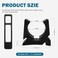 doufuhua 6 Pcs Boat Hook Holder Replacement for SOFLOC Gaff Hook Holder with Rubber Spring Strap Marine Holders Clips Fits for Boat Hook Paddle Holders Oar Mounts Boat Net Gaff Push Pole Anchor Pole