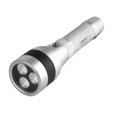 Mares EOS 20LRZ 2300 Lumen Dive Light Durable Aluminum USB Rechargeable Underwater Scuba Diving Flashlight with Brightness Adjustment Extended Runtime Charge Indicator