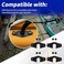 XTPTFABS AMA Bracket Kit8 Pcs Thumb Screw caps 4 Pcs Brackets8 Pcs Threaded Inserts8 Pcs Bolts Compatible with Hobie IslandReplaces Bungee System