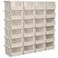 Akro-Mils AkroMils 30210 AkroBins Plastic Storage Bins SpaceSaving Stackable Bins for Garage Pantry Craft Organization 5 x 4 x 3 Stone 24Pack